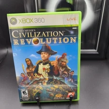 Sid Meier's Civilization Revolution / Microsoft Xbox 360 / Clean / Tested / Read