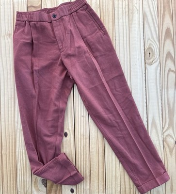 Harry Brown London Dress Suit Pants Rust Color Size 34R Wool Blend
