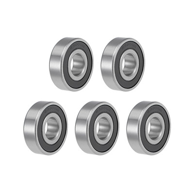 6203-16-2RS Kugellager Z2 16x40x12mm doppelt versiegelt Chromstahl 5Pcs
