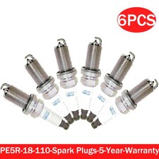 6x Iridium Spark plugs for Mazda NEW PE5R-18-110 ILKAR7L11