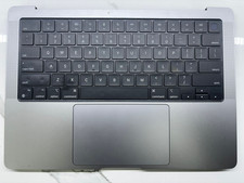 MacBook Pro 14" M1 2021 A2442 Keyboard Palmrest Top Case Cover Space Gray A- 033