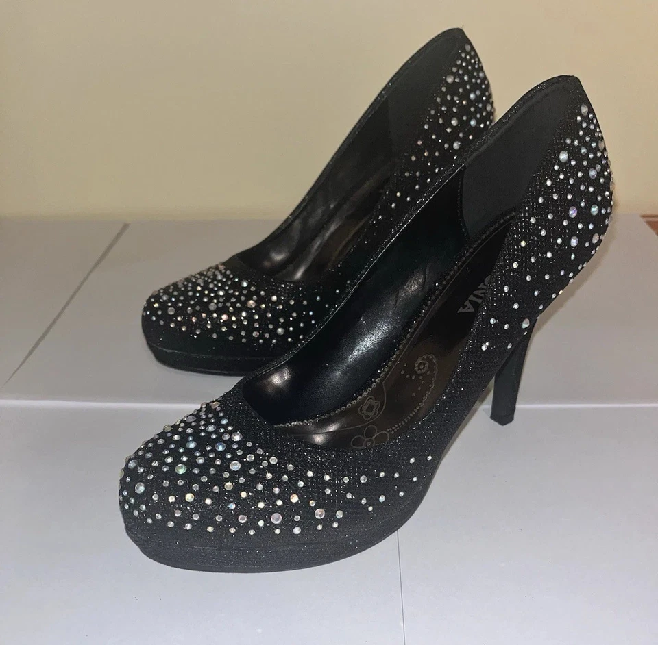 Женщин черный платье туфли 7,5 в Lasonia бренд Lasonia туфли доставка бесплатно с коробкой - Изображение 3 из 4