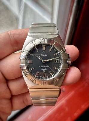 Omega Constellation Double Eagle Perpetual Calendar Black 1513.51.00 38mm Watch