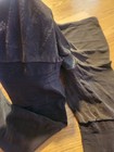 Vintage Victoria's Secret Dark Chocolate Brown Nylons Size Medium Cotton Gusset — photo 3