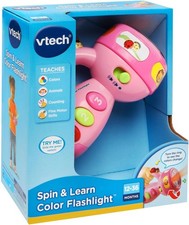 Spin and Learn Color Flashlight, Pink Color