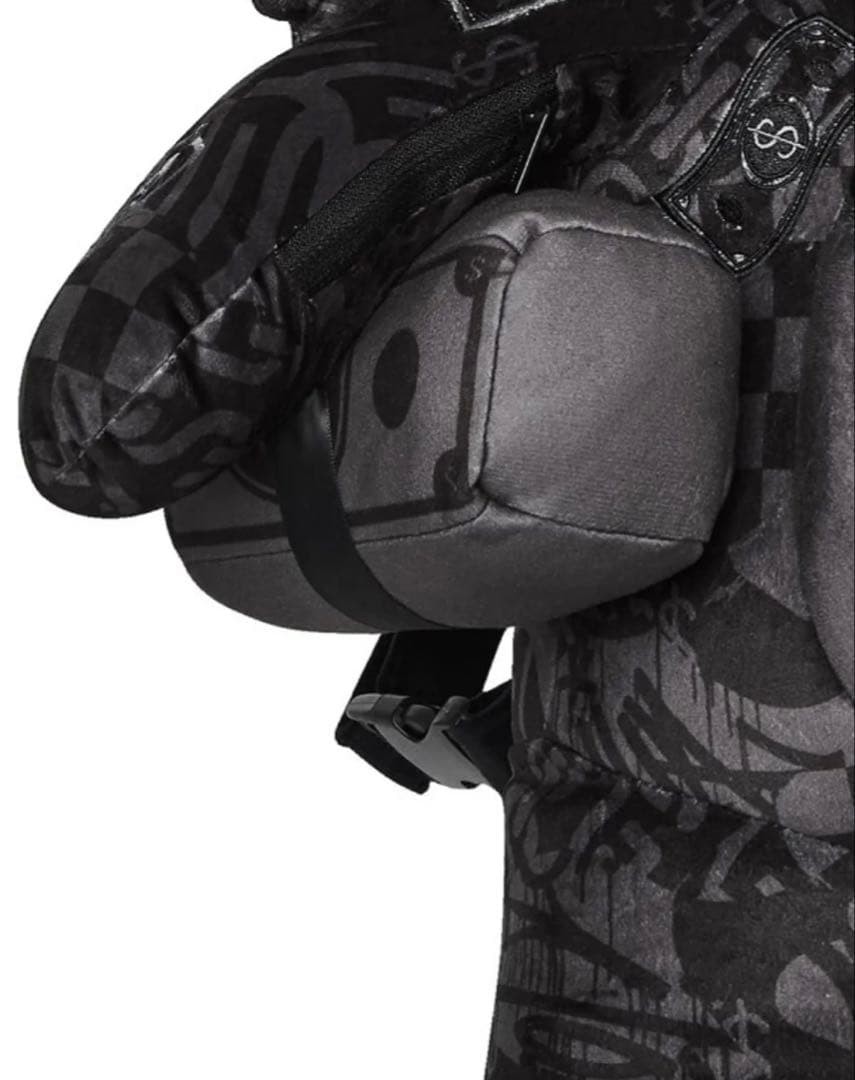 Sprayground Teddy Bear Backpack, Cartoon Bear Bag… - image 4