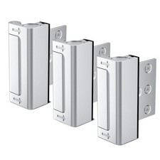 Door Reinforcement Lock Home Security Child Safety Lock Silver