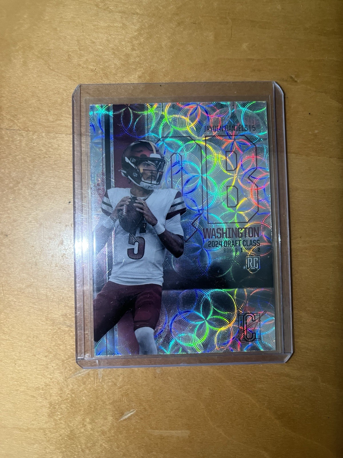 2024 Topps signature class Jayden Daniels RC Chrome Nucleus SSP (casehit)