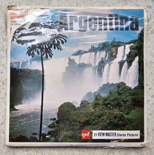 Argentina View Master 3 Reel Set Packet Booklet B071 Gaf Stereo Pictures