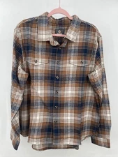 Guide Gear Heavyweight Flannel Shirt Jacket Size Large Plaid