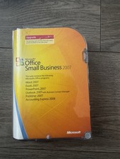 Microsoft Office 2007 Small Business Edition with Original Box  Product Key