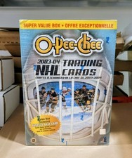 2003-04 O-Pee-Chee OPC Hockey Trading NHL Cards Super Value factory sealed box 