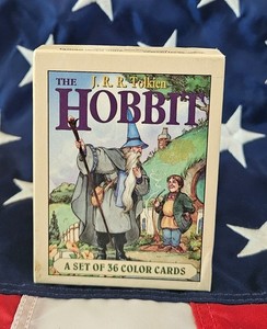 JRR Tolkien The Hobbit Trading Cards Complete Box of 36 Lord of the Rings 1992