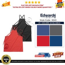 Edwards Garments 9043 Twill Bib Apron