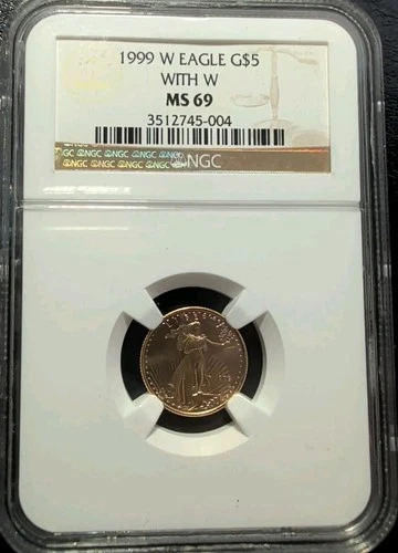 1999-W American Gold Eagle 1 oz Proof — photo from the most recent tracked eBay sale
