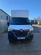 2022 Renault Master  low loader Luton box van £15,500+VAT