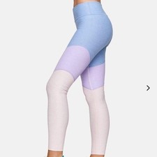   Outdoor Voices 7/8 Lilac/BLUE Leggings Size Small