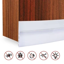 1M Under Door Sweep Weather Stripping Door Draft Stopper Blocker Strong Adhesive