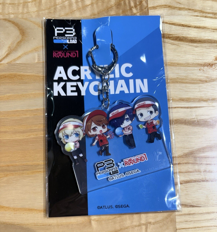 Round1 Persona 3 Reload Acrylic Keychain Mini Character Ver. P3R Chibi