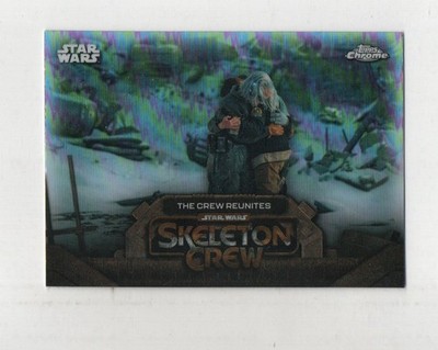 2025 Topps Chrome Stars Wars The Crew Reunites For Skeleton Crew SC-19 Wim Neel