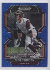 2022 Panini Prizm Draft Picks Blue Mojo Prizm Michael Prosecky #PDP176 2qw