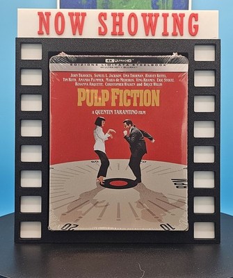 Pulp Fiction 4K UHD Steelbook New Sealed EU Import Limited Edition