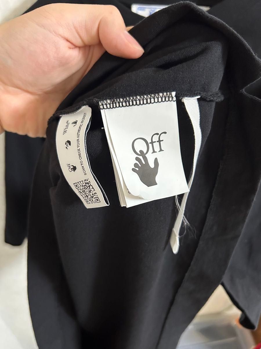 Men's Wear Off-White OFF WHITE Arrow Caravaggio Mercy Tee M Short Sleeve T shirt thumbnail 7