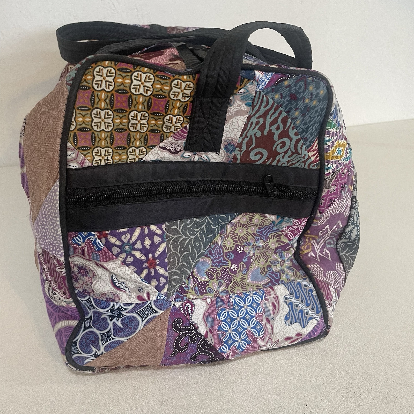 Patchwork Weekender Duffel Klasic Bali Boho Bag - image 3
