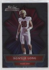 2021 Wild Card Alumination Hunter Long #ABC-30 Rookie RC 10cj. rookie card picture