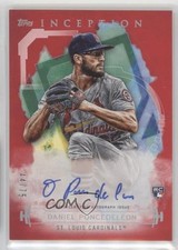 2019 Topps Inception Red 44/75 Daniel Ponce de Leon Poncedeleon Auto 0i1b