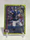 Topps Lime Green X-Fractor Rookie Jaxson Dart #306 New York Giants Card