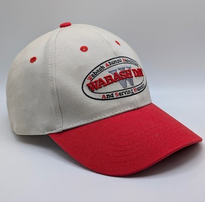Wabash College Crawfordsville IN Cap Hat Adjustable Strap Back Alumni Day VTG