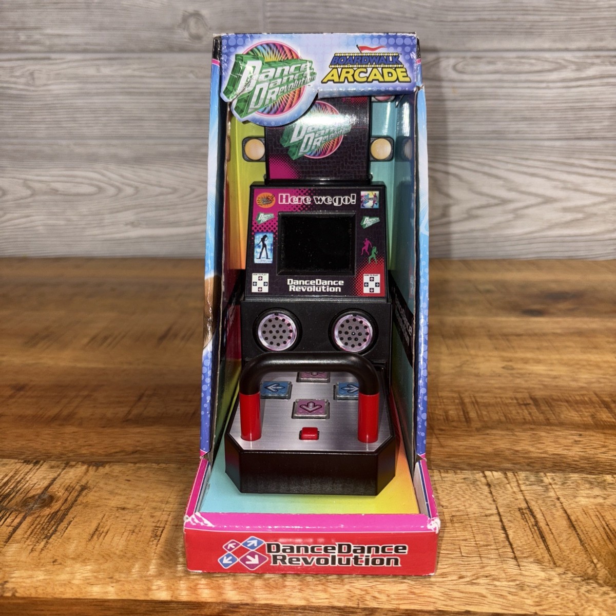 Dance Dance Revolution DDR Super Impulse Boardwalk Arcade Mini