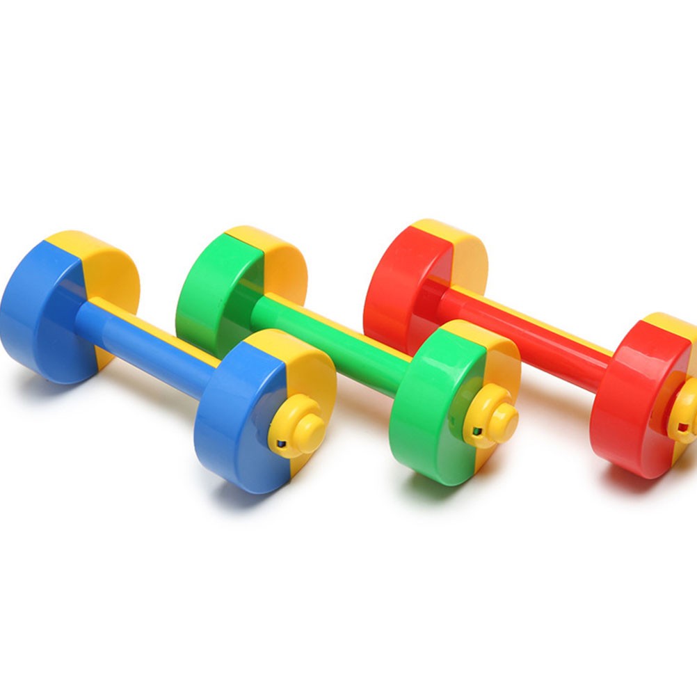 Bilanciere per bambini in plastica resistente piccolo manubrio per coordinazione occhi mano