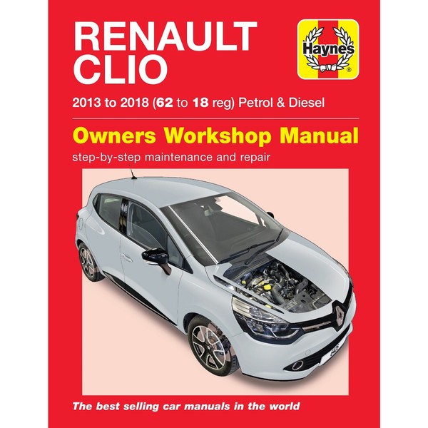 Renault Clio 2013-2018 Benzin Diesel Repair Manual Haynes-image