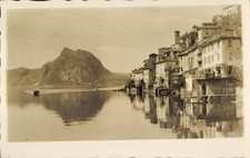Ak Gandria Lago di Lugano Tessin Schweiz, Berglandschaft, See,... - 4939398