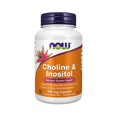 Now Foods Choline & Inositol (100 vcaps) Unflavoured