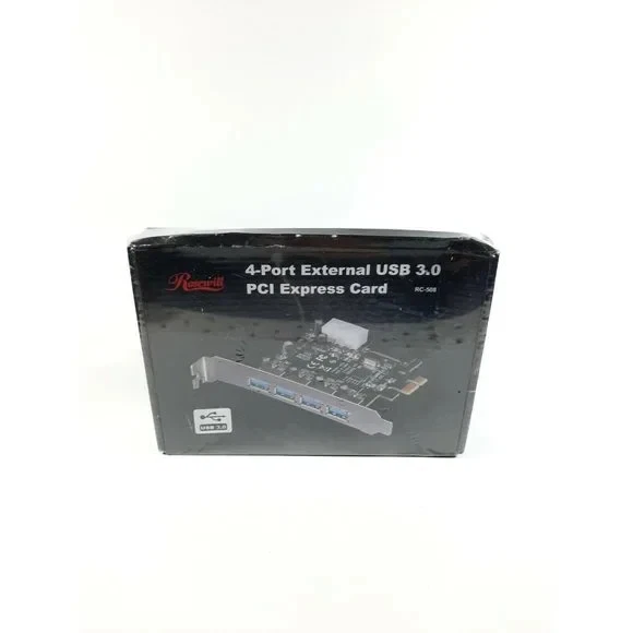 USB 3.0 PCI Express Card 4-Ports - New Sealed - Image 3 of 3