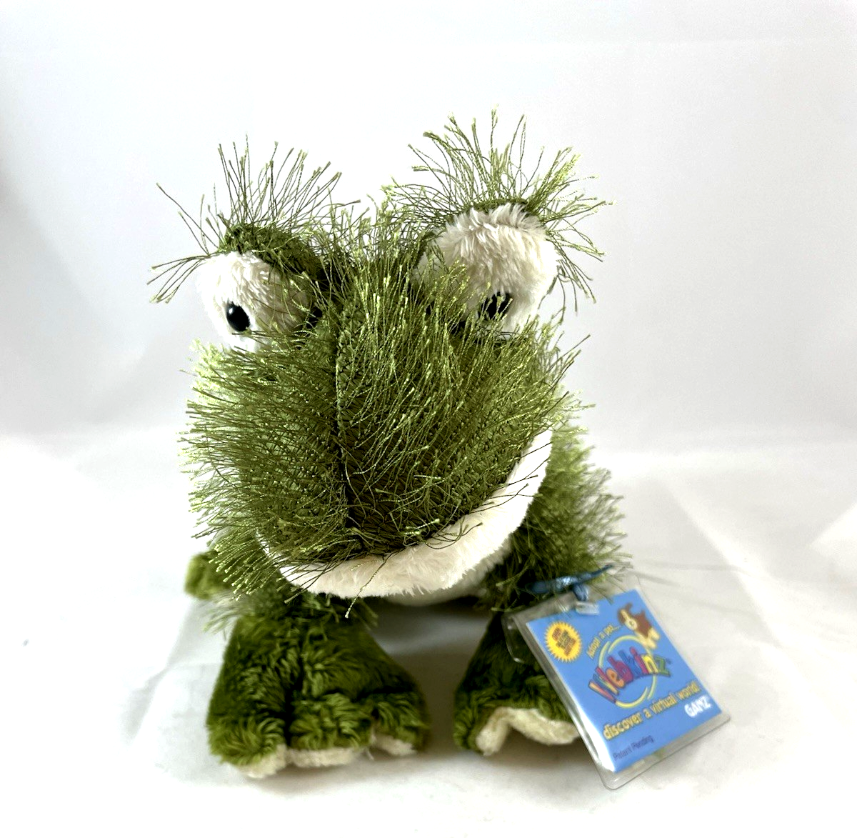 privatesurf様 Ganz Webkinz Frog HM001 Released 2006 Brand New with Sealed Code