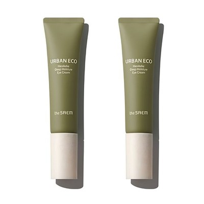 The Saem Urban Eco Harakeke Deep Moisture Eye Cream 30ml x 2 Packungen K-Beauty