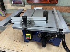 Scheppach HS80 Table Saw 8" with 45° Tilt 1200W Cross Cutting Gauge