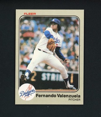 Fernando Valenzuela 1983 Fleers - LA Dodgers #224 MINT