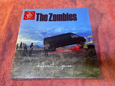 THE ZOMBIES DIFFERENT GAME RED VINYL Record album LP