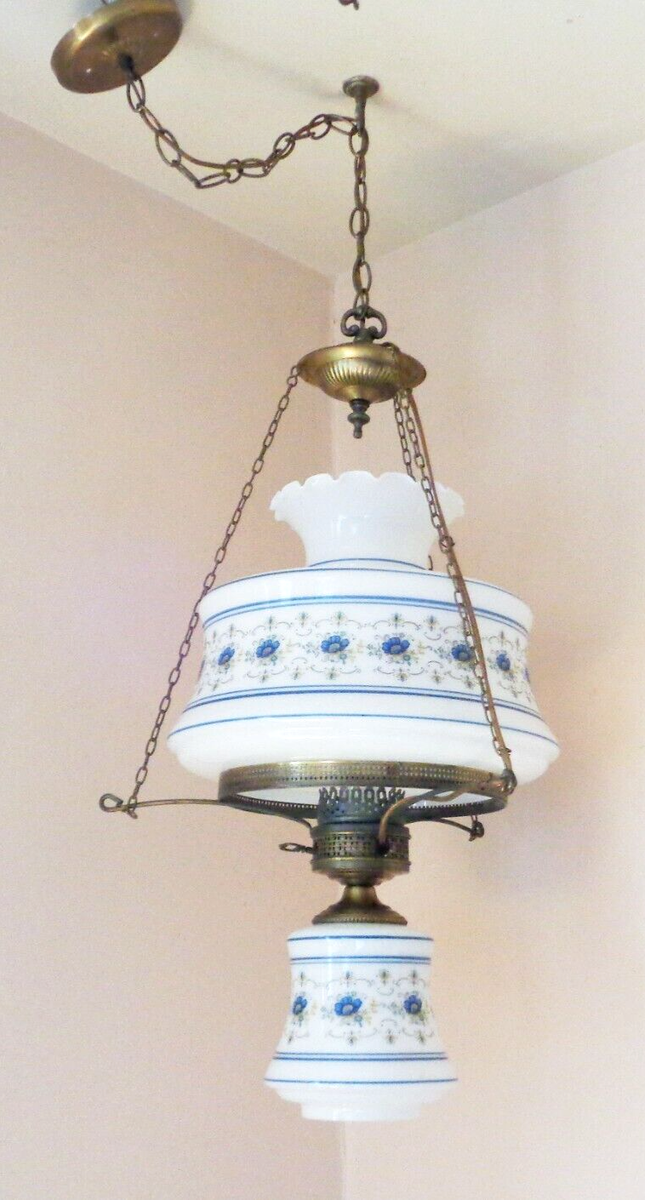 Large Abigail Adams Quoizel Gone With The Wind 3 Way Hanging Light