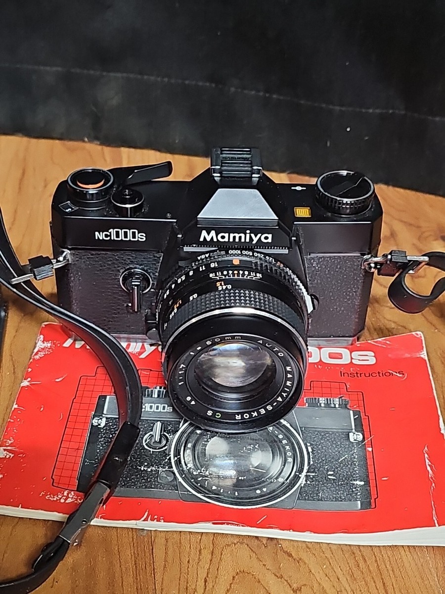 Mamiya NC1000S SLR Film Camera w/ Sekor CS 50mm F/1.7 Lens