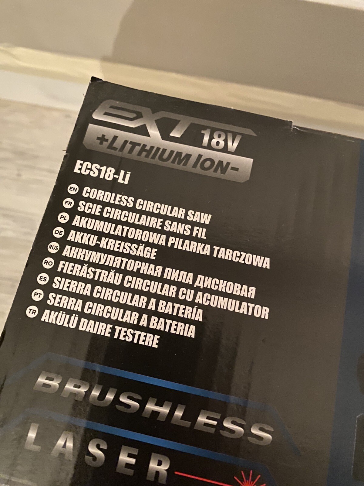 Erbauer ECS18Li 165mm 18V LiIon EXT Brushless Cordless Circular Saw Bare eBay