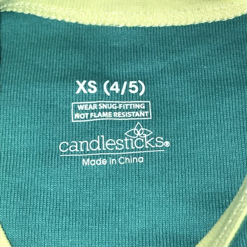 Candlesticks Gamer Pajama Set 4 Pieces LS 100% Cotton Lil Boy Size XS (4-5) NEW - Picture 5 of 11