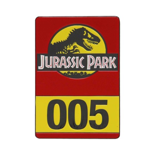 Fanattik Jurassic Park 30th Anniversary Jeep ID Card Limited Edition Replica - Picture 2 of 9