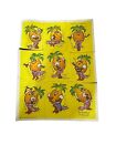 Hallmark Vintage 1983 Scratch & Sniff Stickers 80s Pineapple Full Sheet Taped