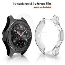 46mm TPU Case Protector Cover Screen Protector for Samsung Galaxy Watch 46mm USA